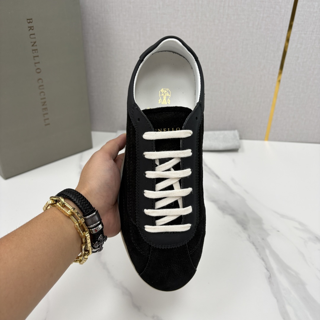 💋💍BC家 Brunello Cucinell*  绒面革德训纤薄胶底鞋   官方  8,300    