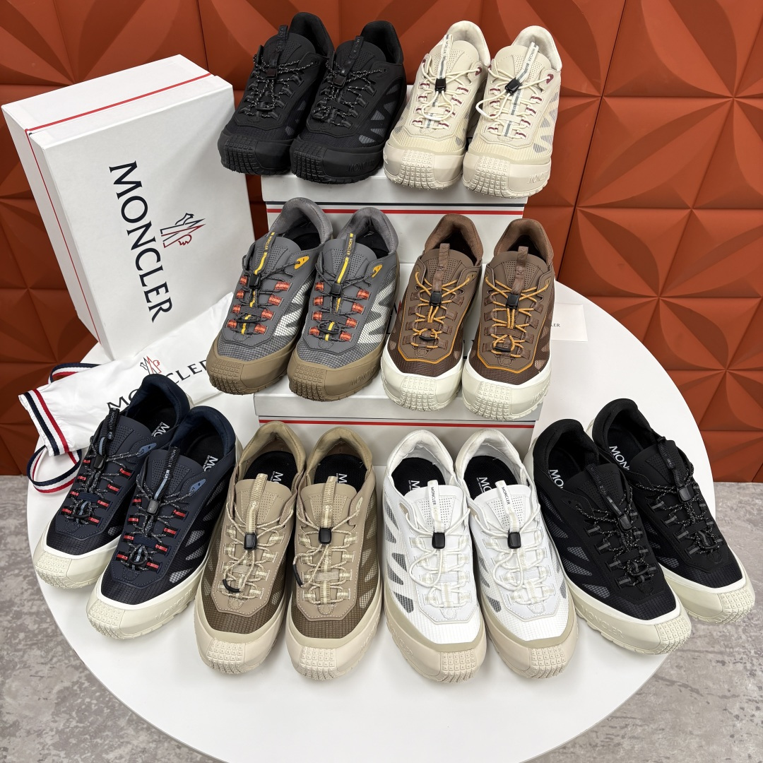 💋💍Moncle*   蒙-口   新品上新  男士运动鞋   官方 此款套穿式运动鞋的灵感源自品牌DN