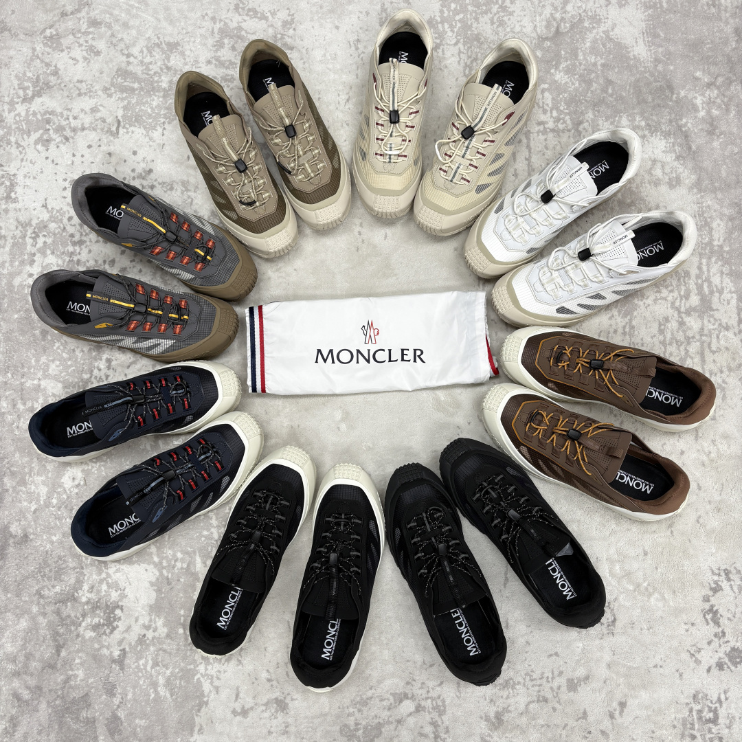 💋💍Moncle*   蒙-口   新品上新  男士运动鞋   官方 此款套穿式运动鞋的灵感源自品牌DN