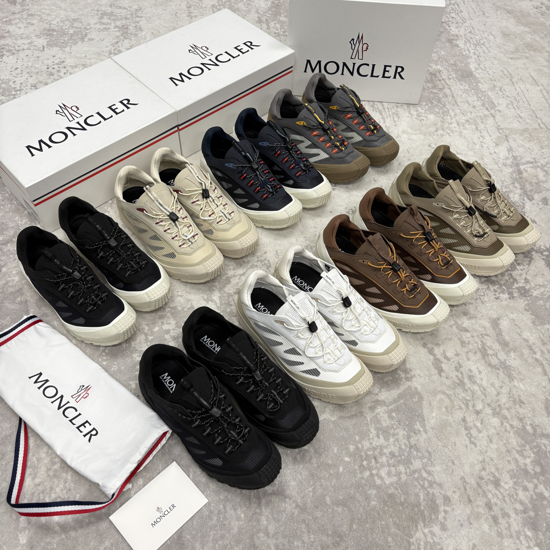 💋💍Moncle*   蒙-口   新品上新  男士运动鞋   官方 此款套穿式运动鞋的灵感源自品牌DN