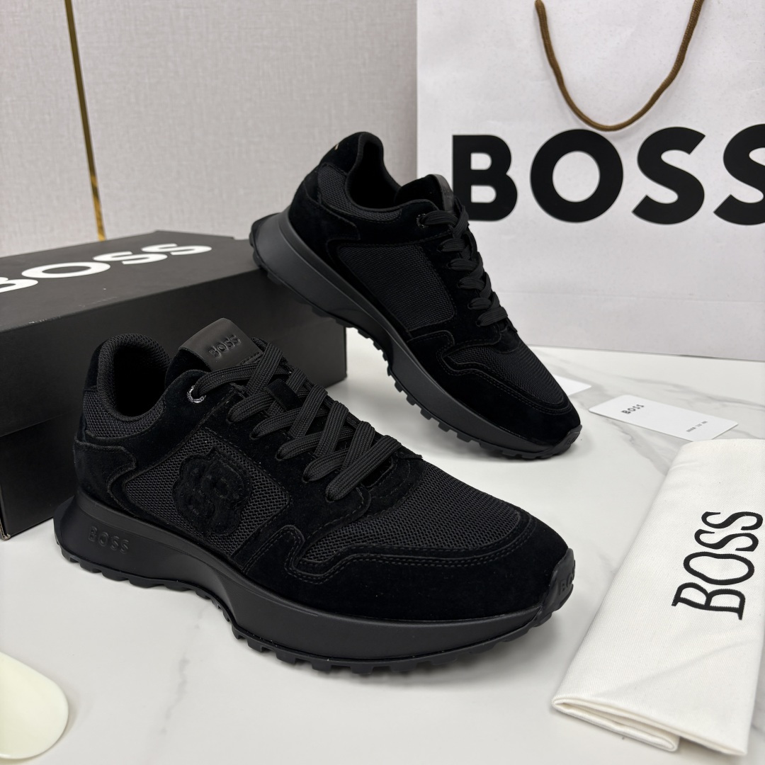 💋💍BOSS 男士新款  BOSS男士休闲运动鞋：宽体大底与运动基因的无缝衔接，解锁都市通勤新体验  以