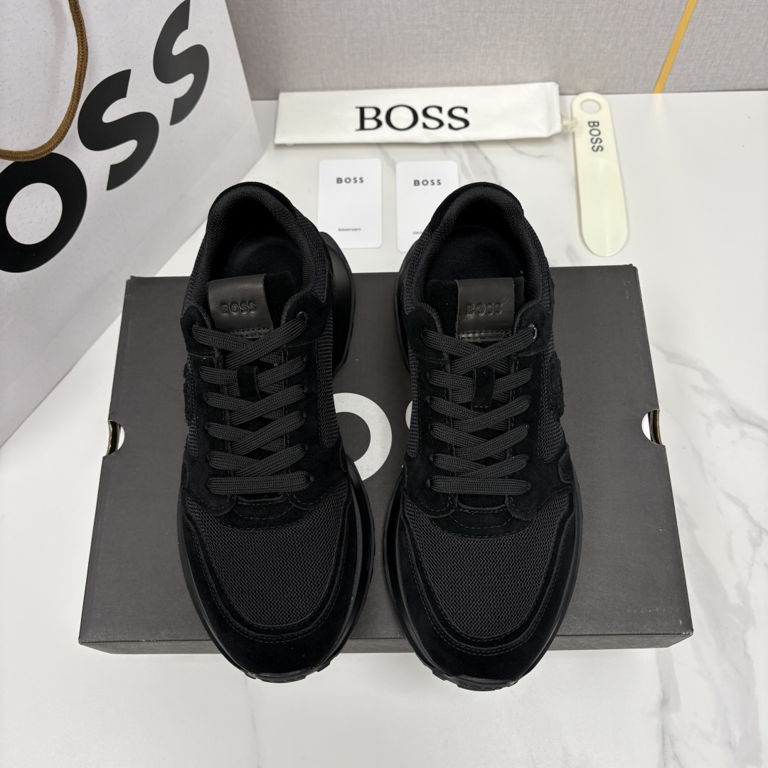 💋💍BOSS 男士新款  BOSS男士休闲运动鞋：宽体大底与运动基因的无缝衔接，解锁都市通勤新体验  以