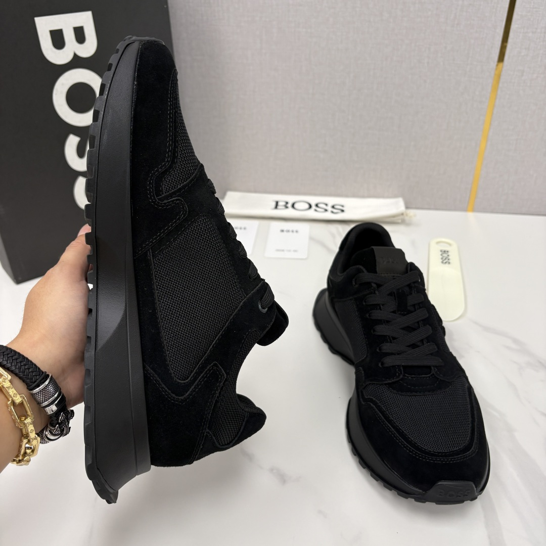 💋💍BOSS 男士新款  BOSS男士休闲运动鞋：宽体大底与运动基因的无缝衔接，解锁都市通勤新体验  以