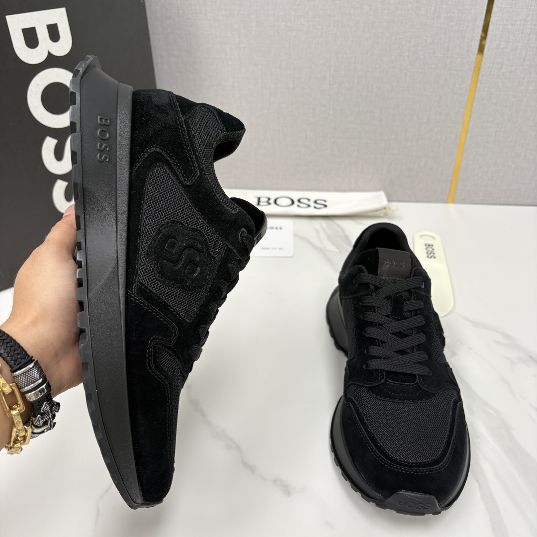 💋💍BOSS 男士新款  BOSS男士休闲运动鞋：宽体大底与运动基因的无缝衔接，解锁都市通勤新体验  以