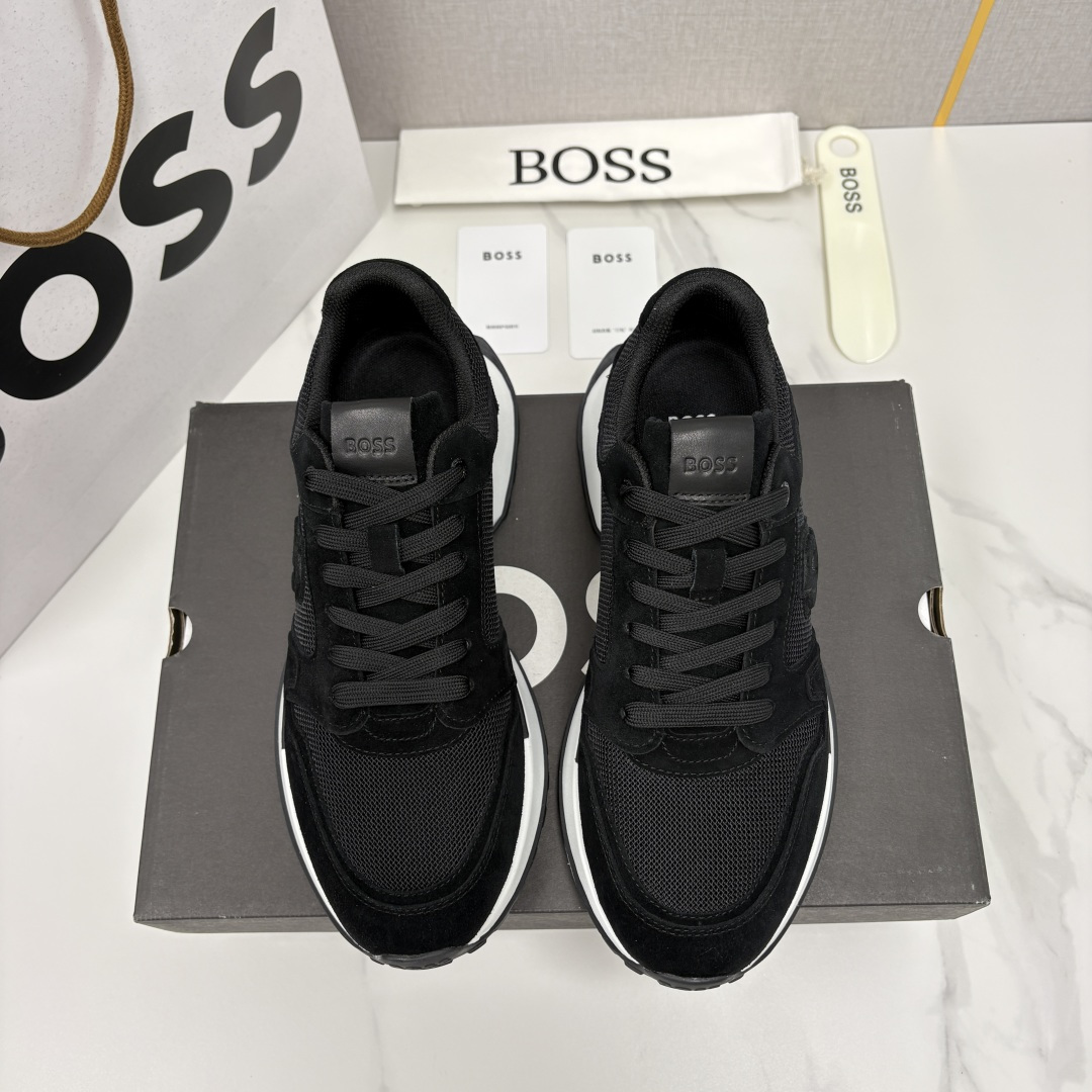 💋💍BOSS 男士新款  BOSS男士休闲运动鞋：宽体大底与运动基因的无缝衔接，解锁都市通勤新体验  以