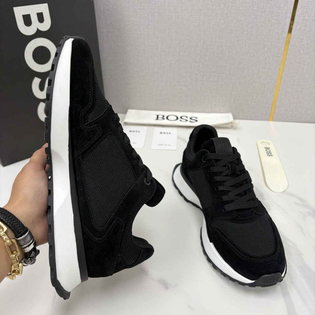 💋💍BOSS 男士新款  BOSS男士休闲运动鞋：宽体大底与运动基因的无缝衔接，解锁都市通勤新体验  以
