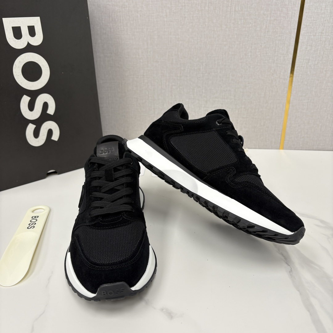 💋💍BOSS 男士新款  BOSS男士休闲运动鞋：宽体大底与运动基因的无缝衔接，解锁都市通勤新体验  以