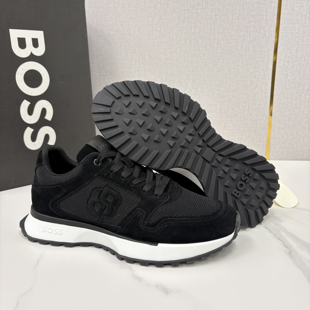 💋💍BOSS 男士新款  BOSS男士休闲运动鞋：宽体大底与运动基因的无缝衔接，解锁都市通勤新体验  以