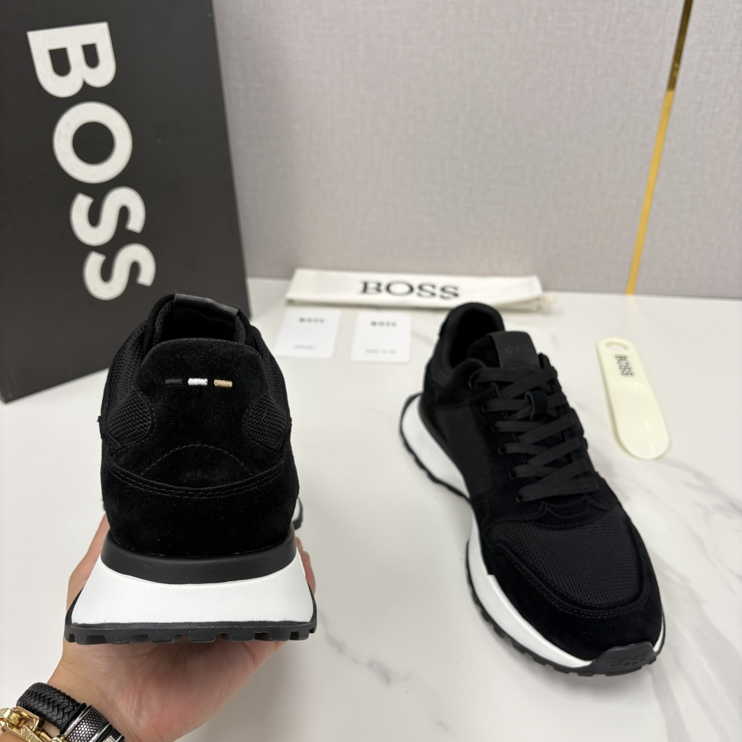 💋💍BOSS 男士新款  BOSS男士休闲运动鞋：宽体大底与运动基因的无缝衔接，解锁都市通勤新体验  以