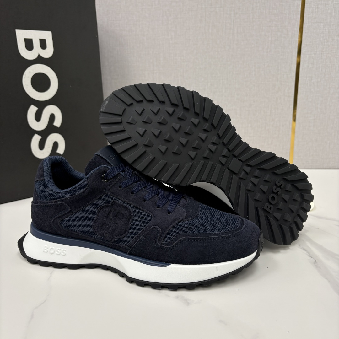 💋💍BOSS 男士新款  BOSS男士休闲运动鞋：宽体大底与运动基因的无缝衔接，解锁都市通勤新体验  以