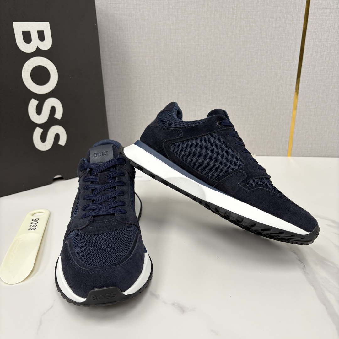💋💍BOSS 男士新款  BOSS男士休闲运动鞋：宽体大底与运动基因的无缝衔接，解锁都市通勤新体验  以