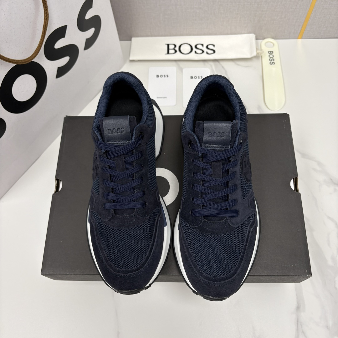 💋💍BOSS 男士新款  BOSS男士休闲运动鞋：宽体大底与运动基因的无缝衔接，解锁都市通勤新体验  以