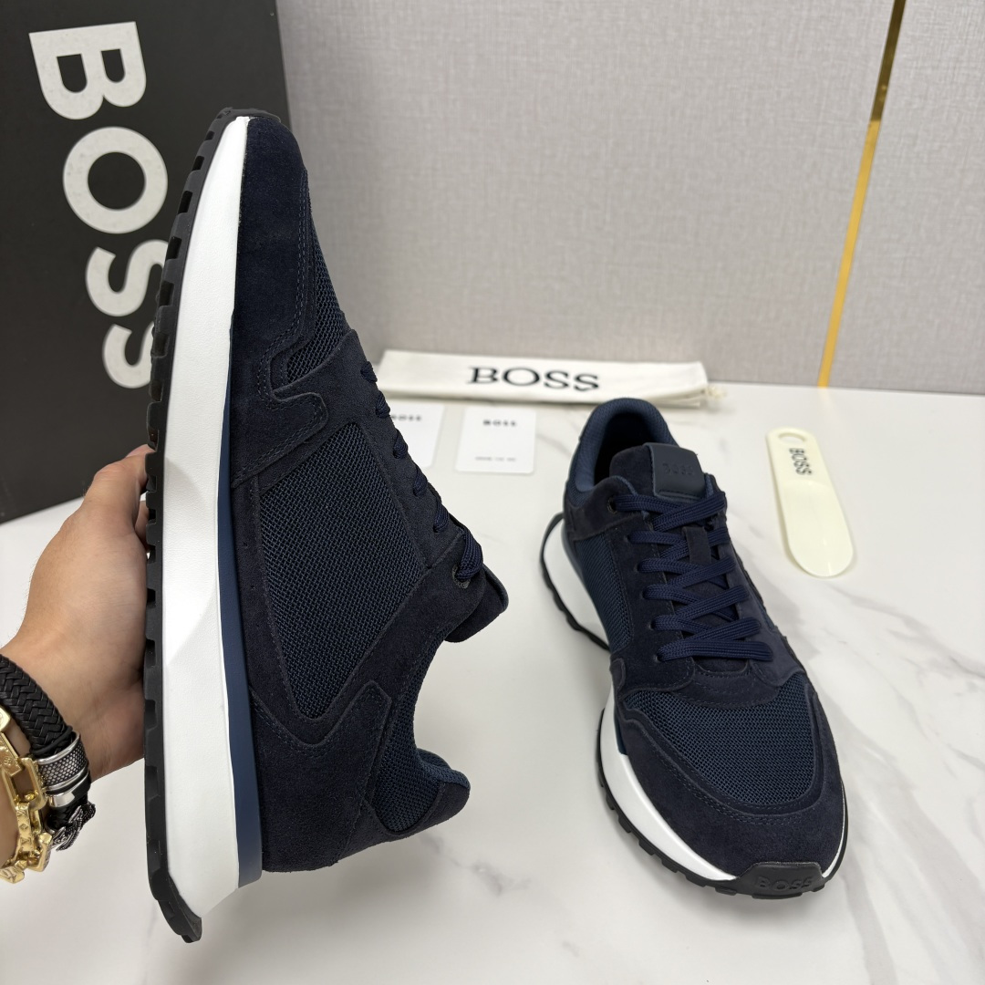 💋💍BOSS 男士新款  BOSS男士休闲运动鞋：宽体大底与运动基因的无缝衔接，解锁都市通勤新体验  以