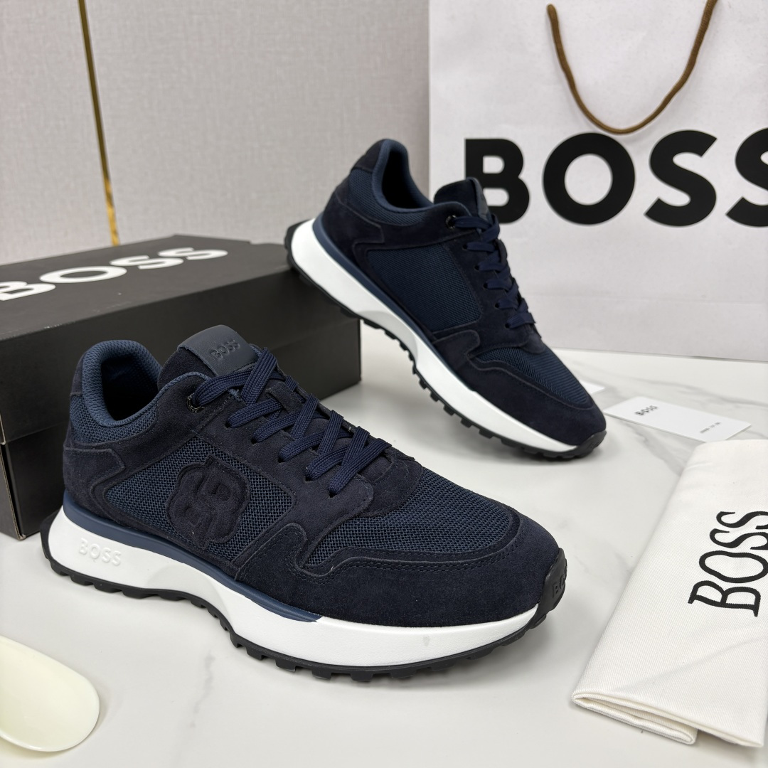 💋💍BOSS 男士新款  BOSS男士休闲运动鞋：宽体大底与运动基因的无缝衔接，解锁都市通勤新体验  以