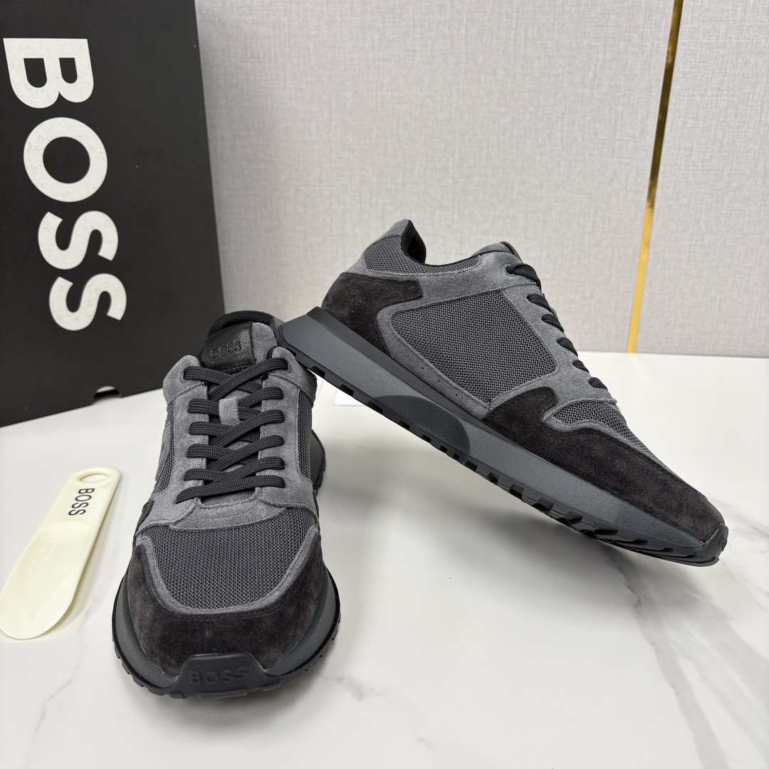 💋💍BOSS 男士新款  BOSS男士休闲运动鞋：宽体大底与运动基因的无缝衔接，解锁都市通勤新体验  以