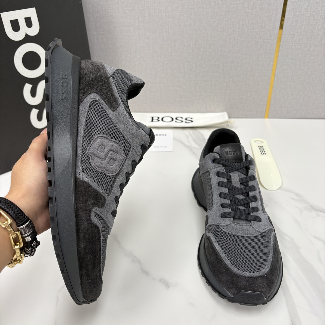💋💍BOSS 男士新款  BOSS男士休闲运动鞋：宽体大底与运动基因的无缝衔接，解锁都市通勤新体验  以