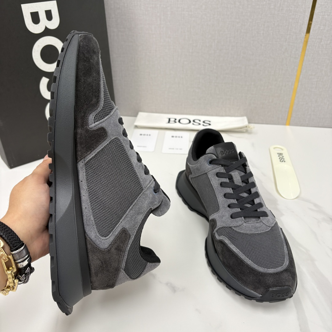 💋💍BOSS 男士新款  BOSS男士休闲运动鞋：宽体大底与运动基因的无缝衔接，解锁都市通勤新体验  以