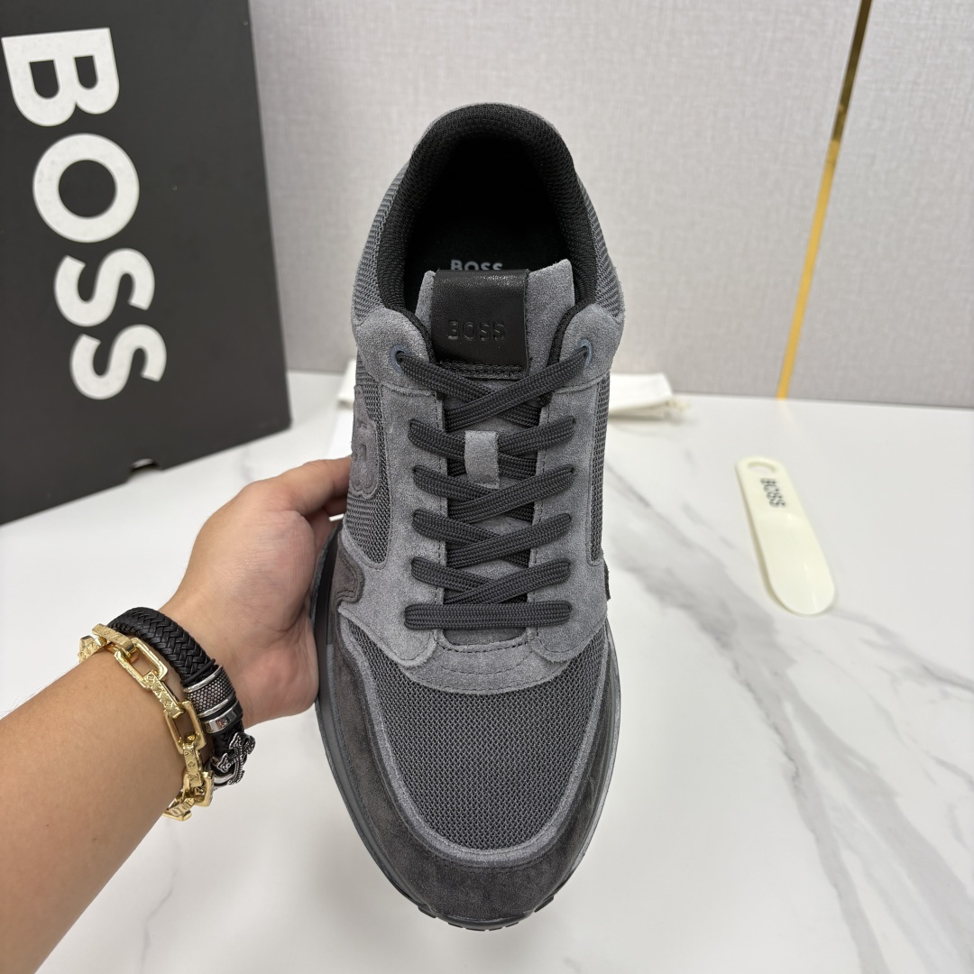 💋💍BOSS 男士新款  BOSS男士休闲运动鞋：宽体大底与运动基因的无缝衔接，解锁都市通勤新体验  以
