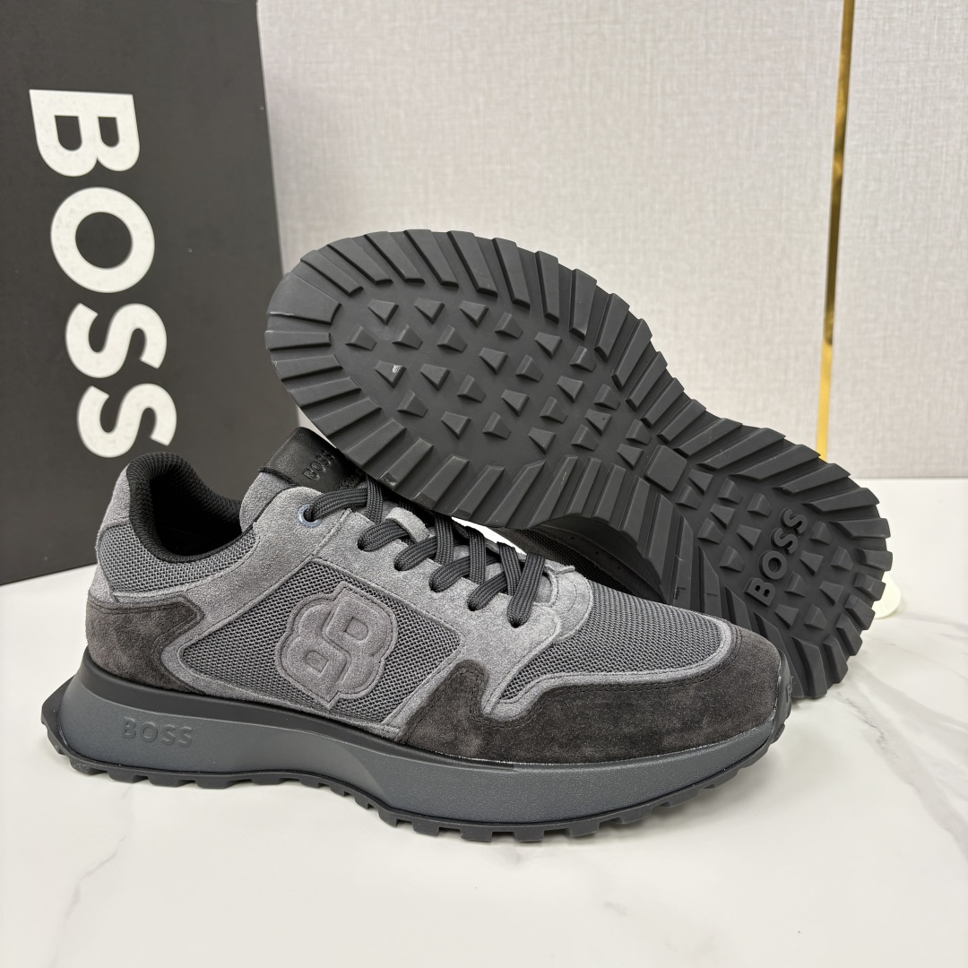 💋💍BOSS 男士新款  BOSS男士休闲运动鞋：宽体大底与运动基因的无缝衔接，解锁都市通勤新体验  以