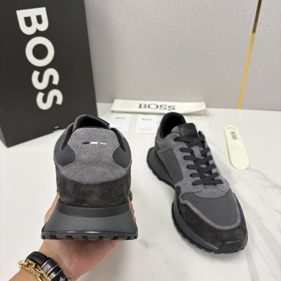 💋💍BOSS 男士新款  BOSS男士休闲运动鞋：宽体大底与运动基因的无缝衔接，解锁都市通勤新体验  以