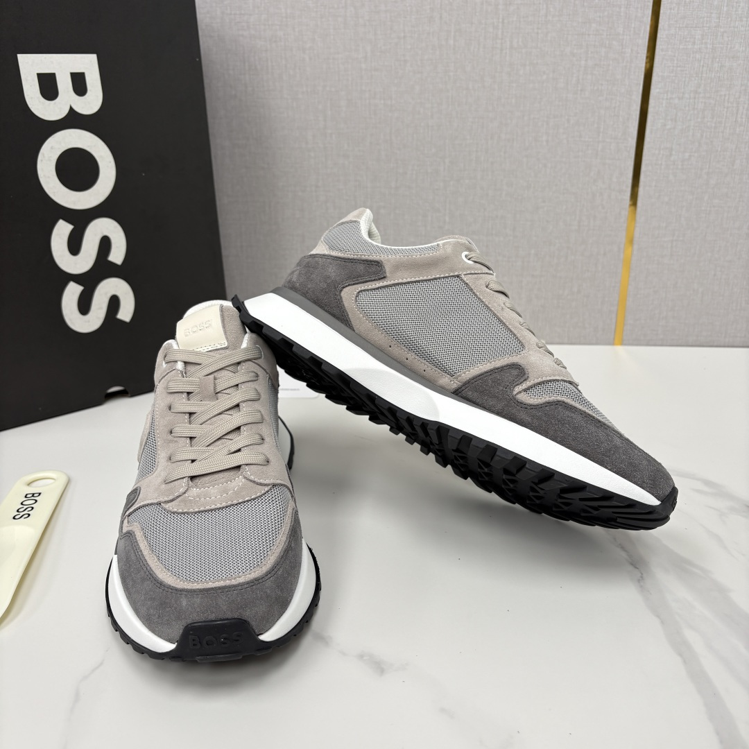💋💍BOSS 男士新款  BOSS男士休闲运动鞋：宽体大底与运动基因的无缝衔接，解锁都市通勤新体验  以