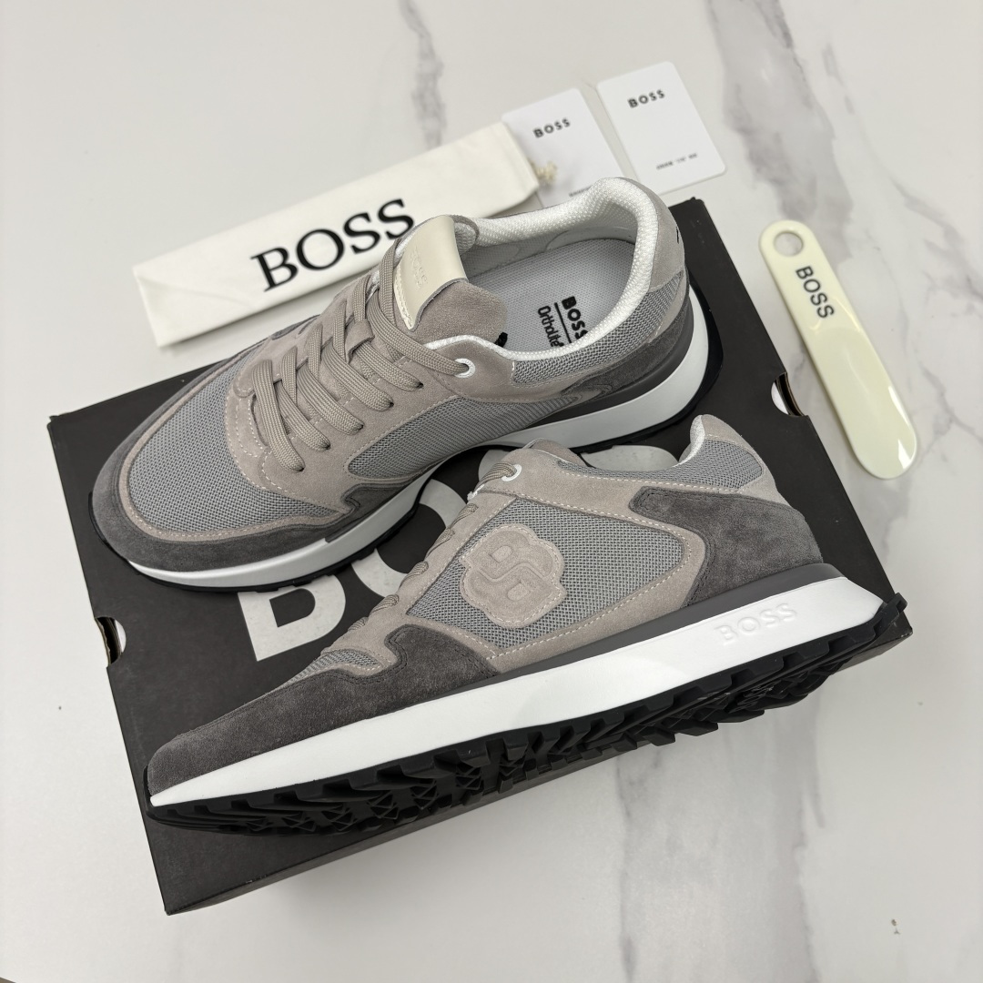 💋💍BOSS 男士新款  BOSS男士休闲运动鞋：宽体大底与运动基因的无缝衔接，解锁都市通勤新体验  以