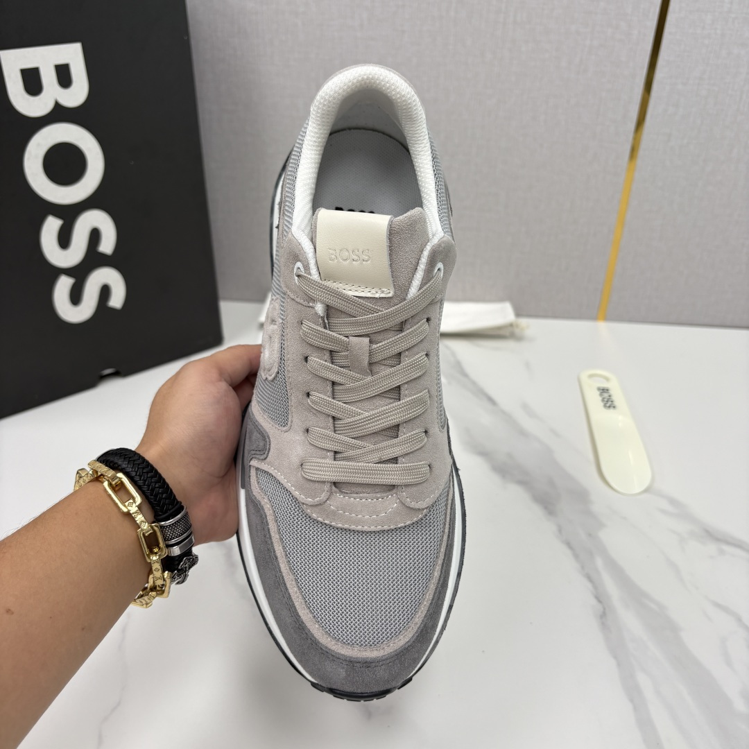 💋💍BOSS 男士新款  BOSS男士休闲运动鞋：宽体大底与运动基因的无缝衔接，解锁都市通勤新体验  以
