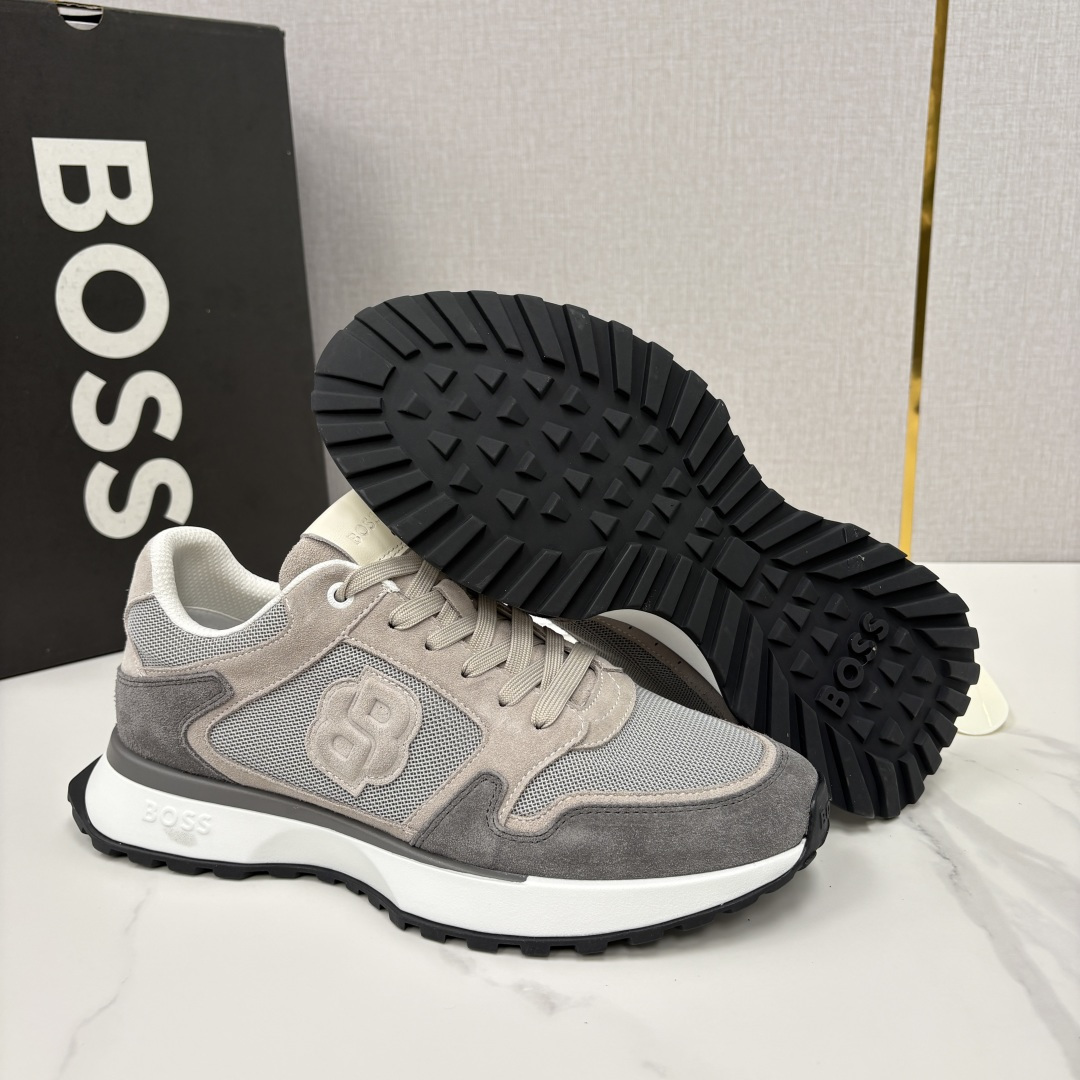 💋💍BOSS 男士新款  BOSS男士休闲运动鞋：宽体大底与运动基因的无缝衔接，解锁都市通勤新体验  以