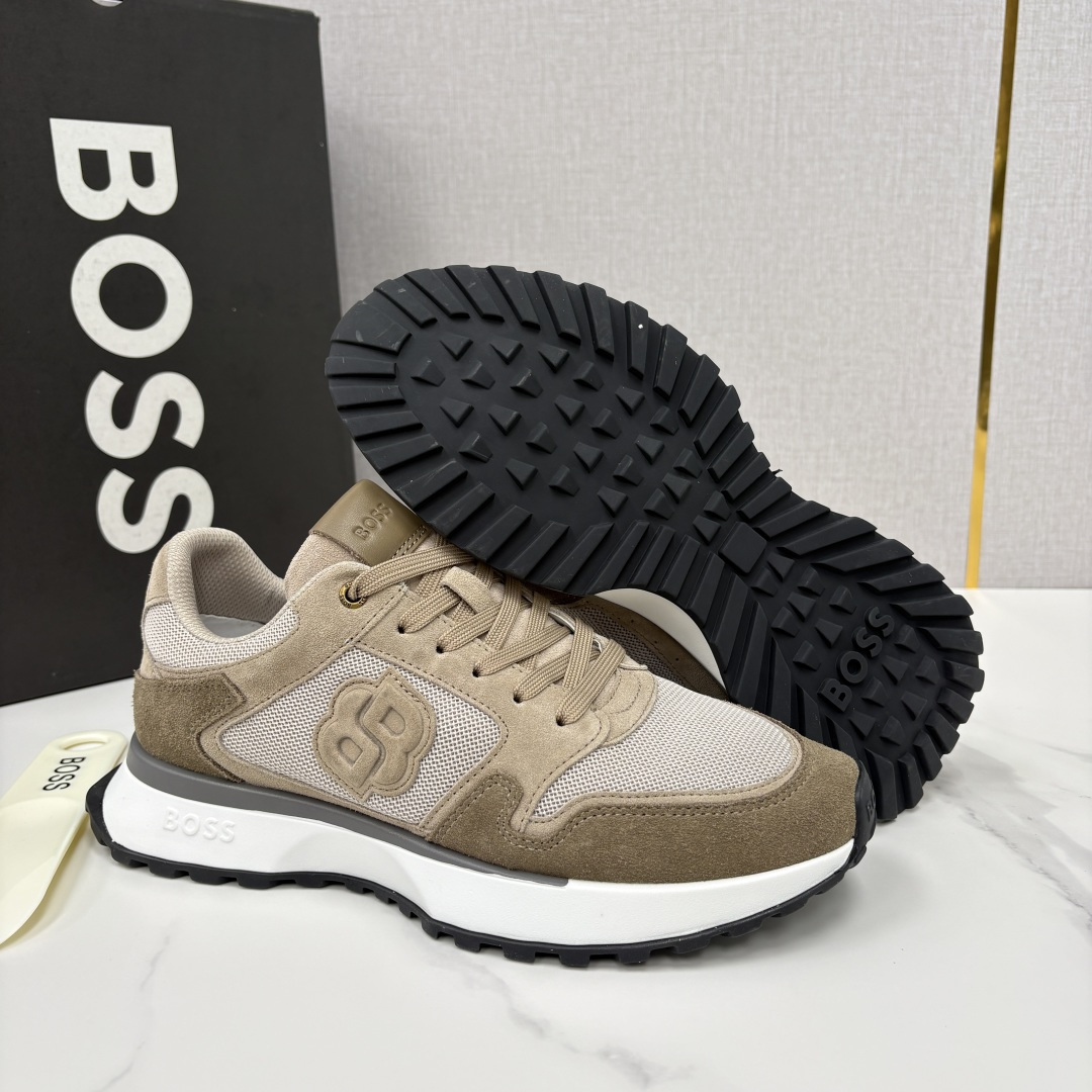 💋💍BOSS 男士新款  BOSS男士休闲运动鞋：宽体大底与运动基因的无缝衔接，解锁都市通勤新体验  以