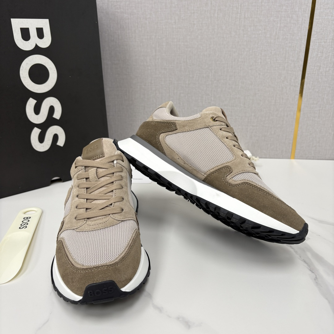 💋💍BOSS 男士新款  BOSS男士休闲运动鞋：宽体大底与运动基因的无缝衔接，解锁都市通勤新体验  以