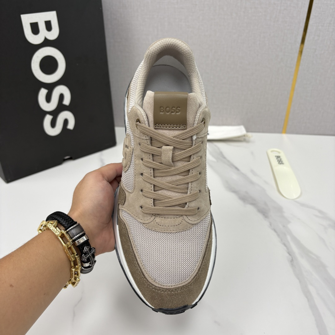 💋💍BOSS 男士新款  BOSS男士休闲运动鞋：宽体大底与运动基因的无缝衔接，解锁都市通勤新体验  以