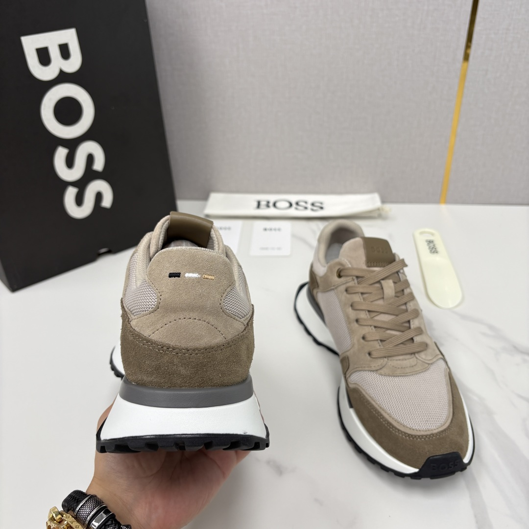 💋💍BOSS 男士新款  BOSS男士休闲运动鞋：宽体大底与运动基因的无缝衔接，解锁都市通勤新体验  以