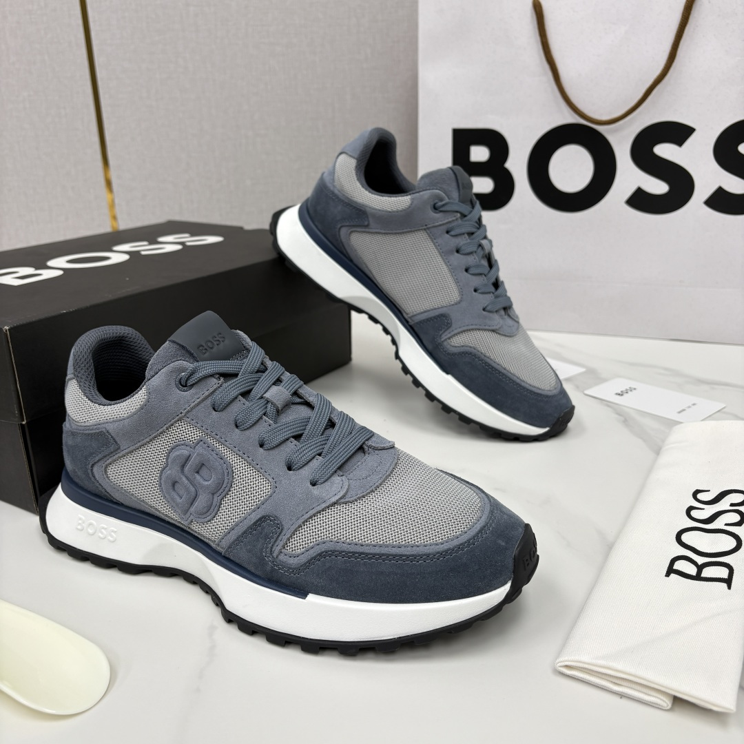 💋💍BOSS 男士新款  BOSS男士休闲运动鞋：宽体大底与运动基因的无缝衔接，解锁都市通勤新体验  以