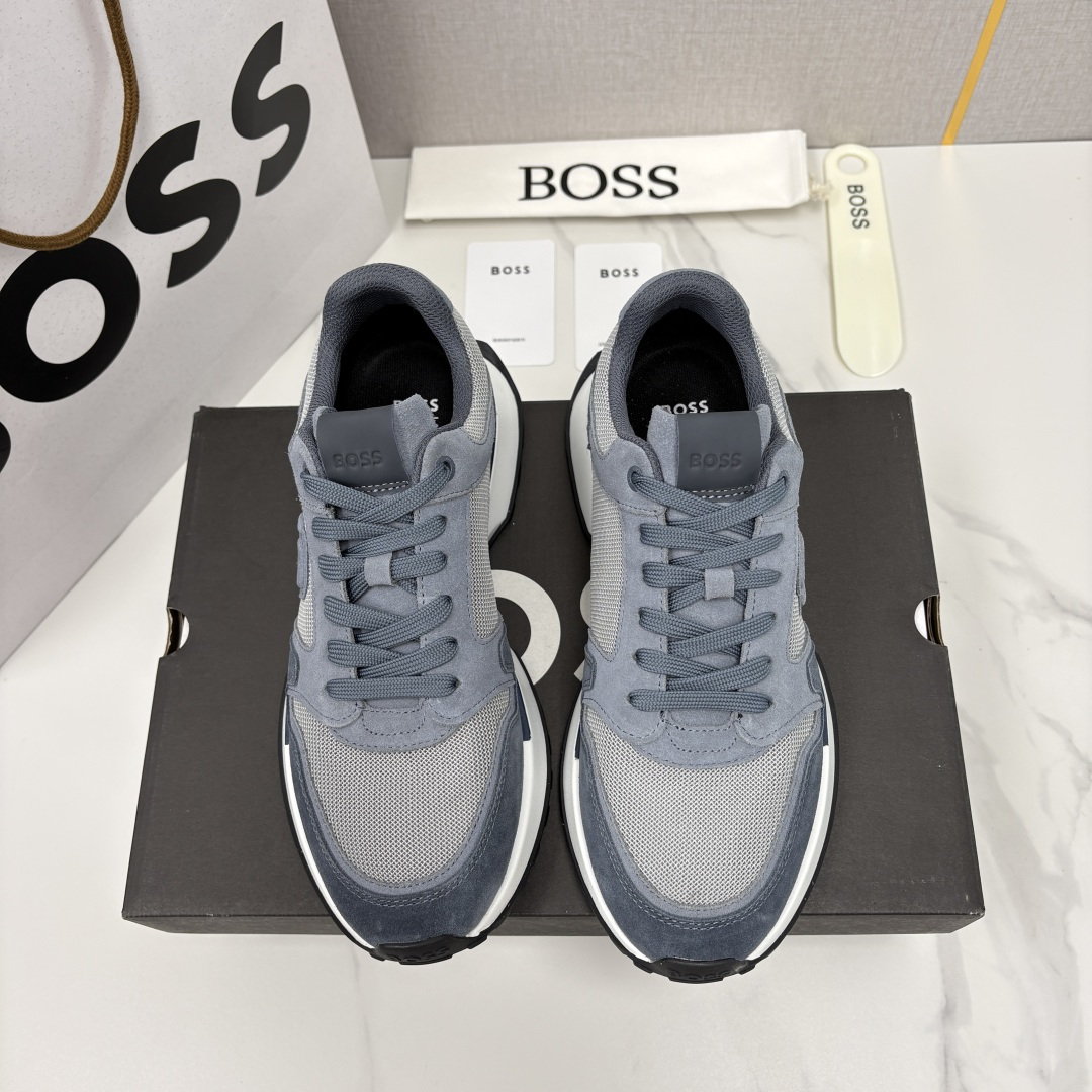💋💍BOSS 男士新款  BOSS男士休闲运动鞋：宽体大底与运动基因的无缝衔接，解锁都市通勤新体验  以