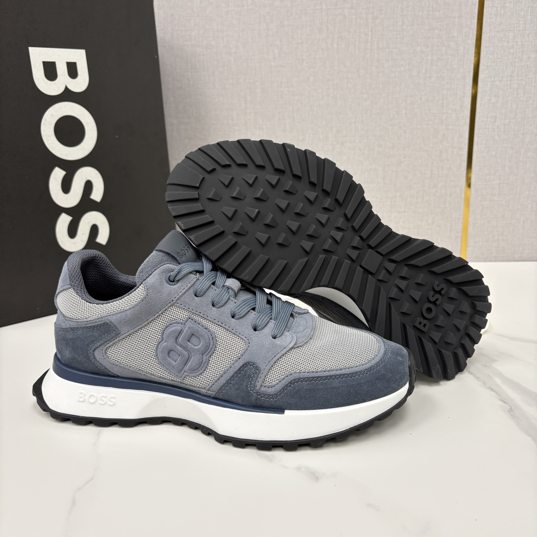 💋💍BOSS 男士新款  BOSS男士休闲运动鞋：宽体大底与运动基因的无缝衔接，解锁都市通勤新体验  以