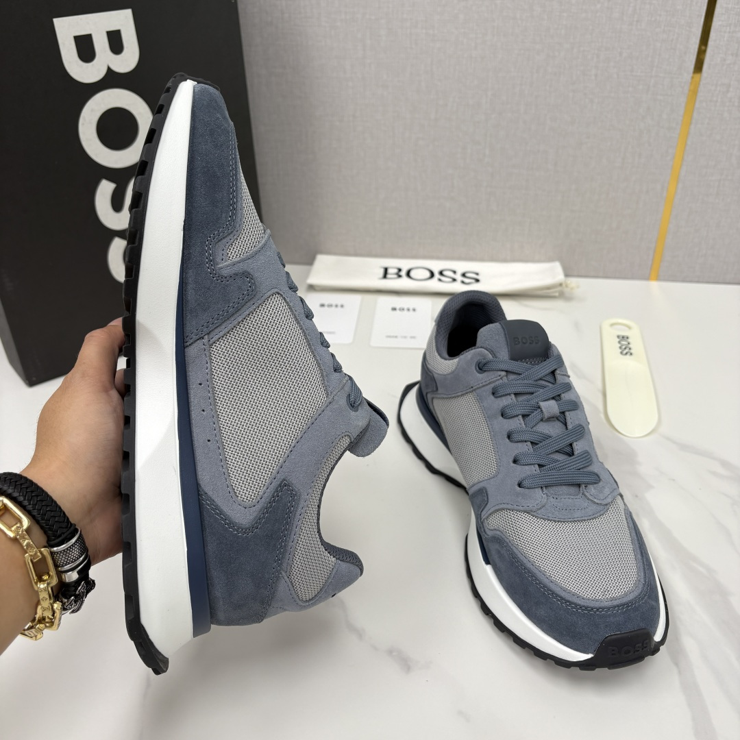 💋💍BOSS 男士新款  BOSS男士休闲运动鞋：宽体大底与运动基因的无缝衔接，解锁都市通勤新体验  以