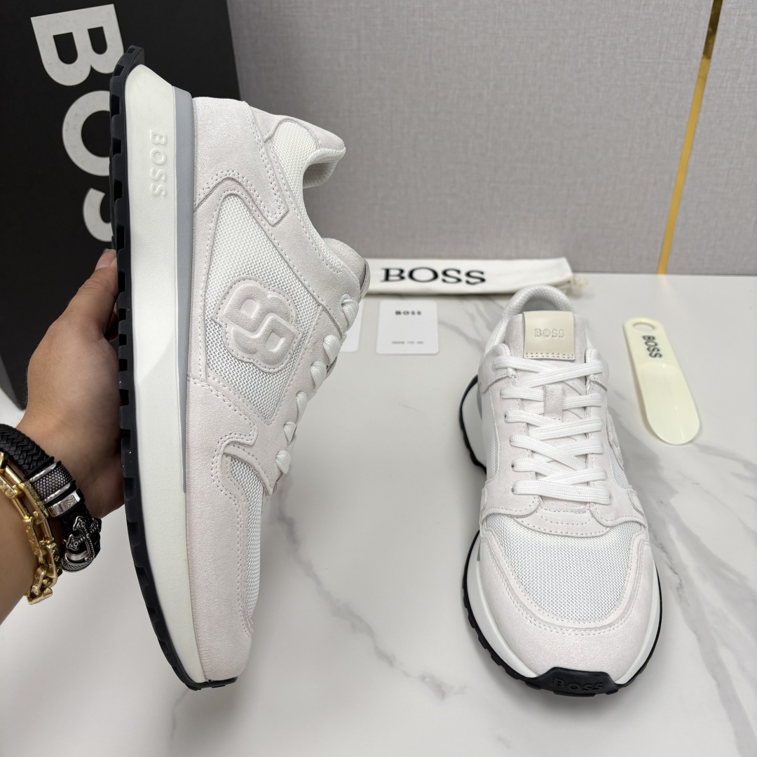 💋💍BOSS 男士新款  BOSS男士休闲运动鞋：宽体大底与运动基因的无缝衔接，解锁都市通勤新体验  以