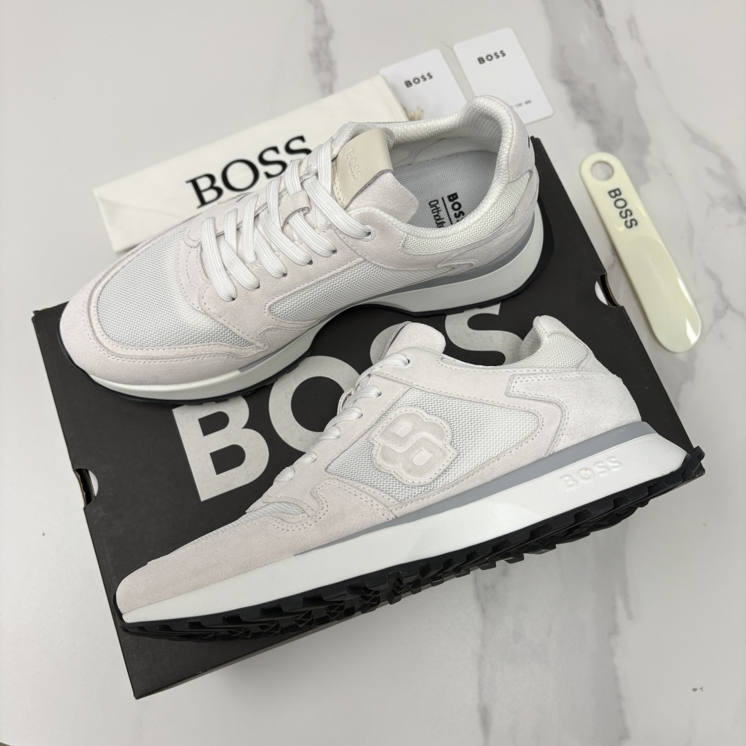 💋💍BOSS 男士新款  BOSS男士休闲运动鞋：宽体大底与运动基因的无缝衔接，解锁都市通勤新体验  以