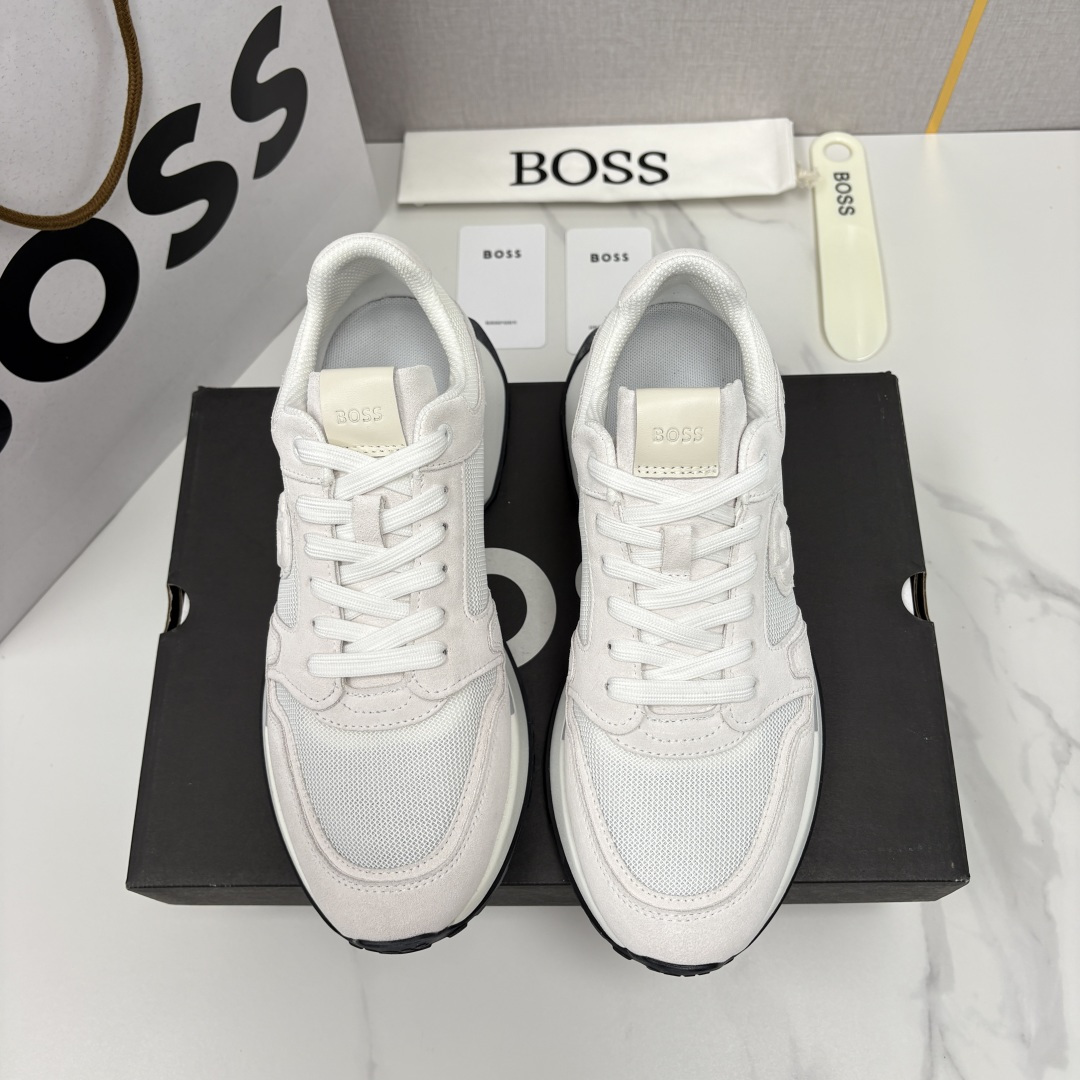 💋💍BOSS 男士新款  BOSS男士休闲运动鞋：宽体大底与运动基因的无缝衔接，解锁都市通勤新体验  以