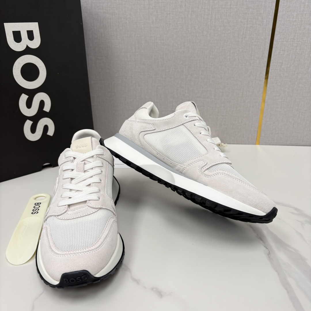 💋💍BOSS 男士新款  BOSS男士休闲运动鞋：宽体大底与运动基因的无缝衔接，解锁都市通勤新体验  以
