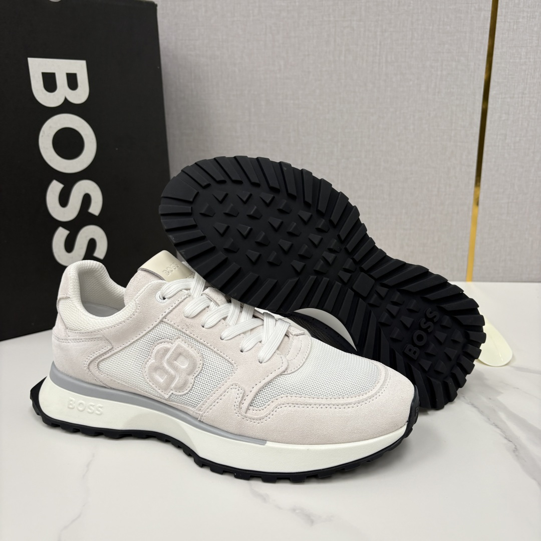 💋💍BOSS 男士新款  BOSS男士休闲运动鞋：宽体大底与运动基因的无缝衔接，解锁都市通勤新体验  以
