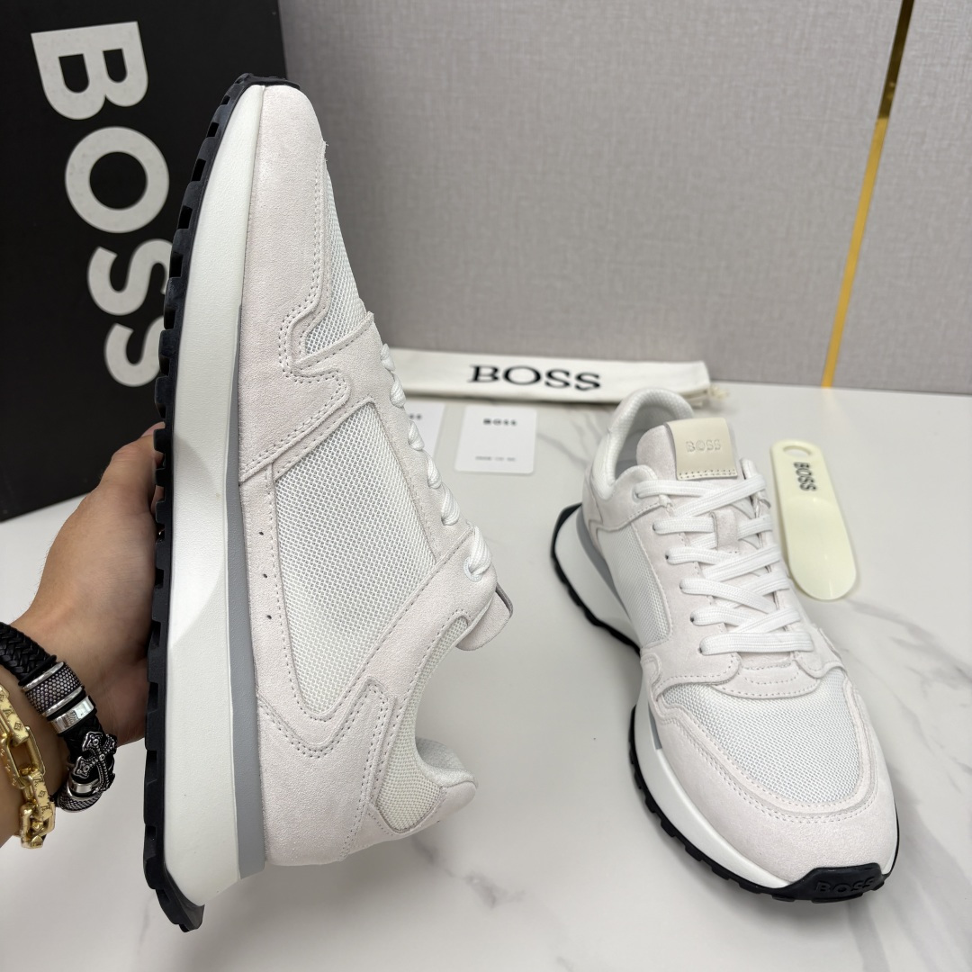 💋💍BOSS 男士新款  BOSS男士休闲运动鞋：宽体大底与运动基因的无缝衔接，解锁都市通勤新体验  以