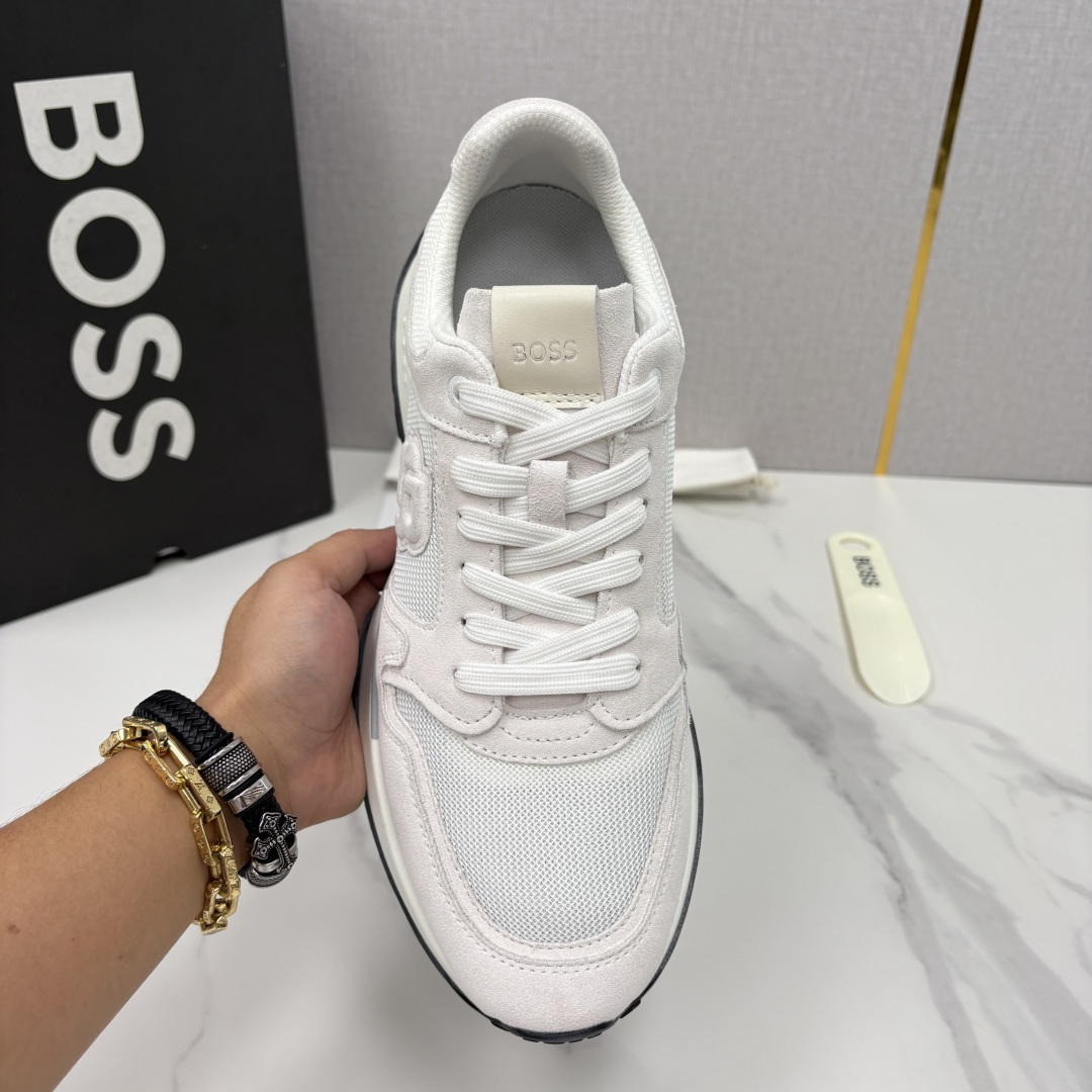 💋💍BOSS 男士新款  BOSS男士休闲运动鞋：宽体大底与运动基因的无缝衔接，解锁都市通勤新体验  以