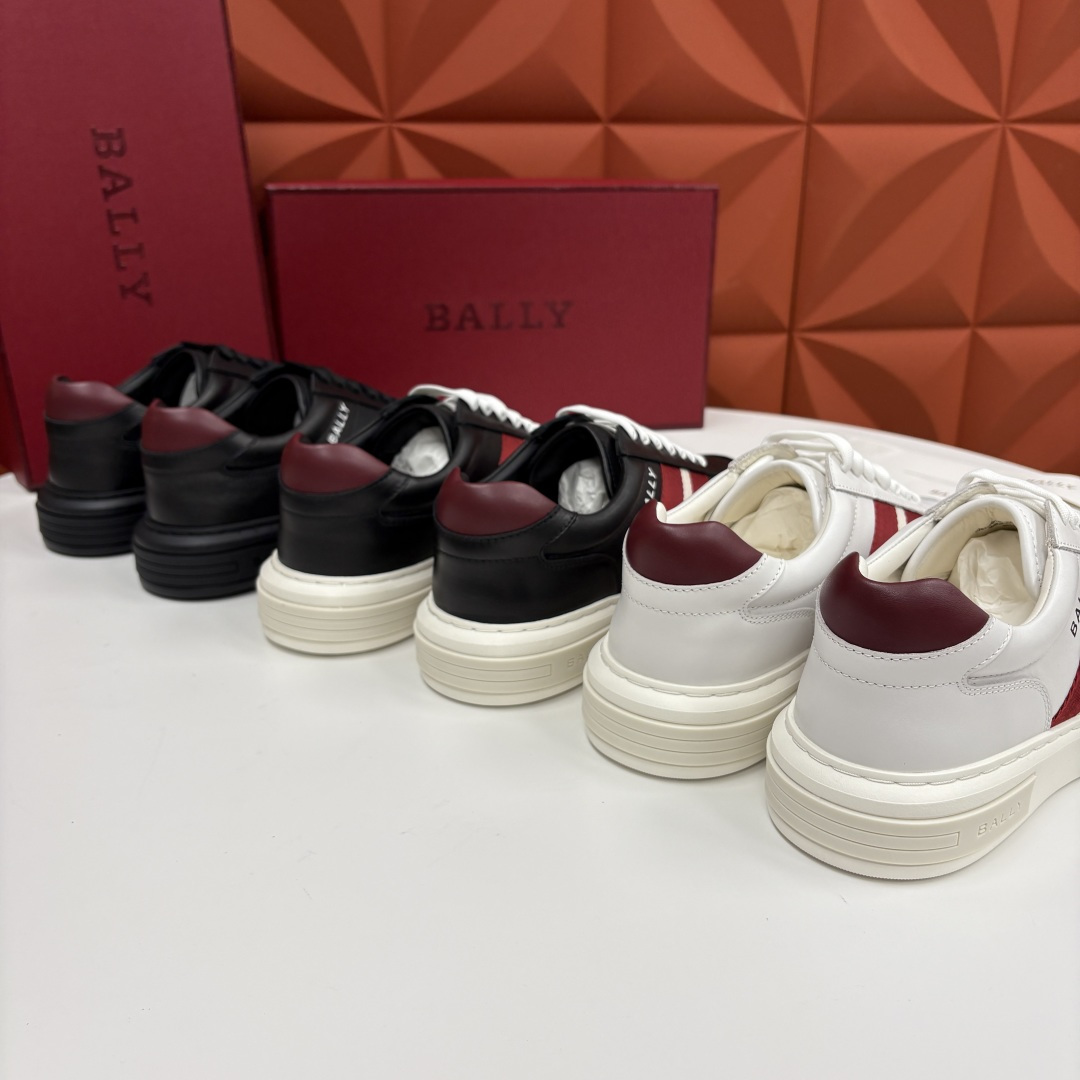 💋💍BL家 新款 巴-利 厚底运动鞋 厚底3.5厘米 轻便大底上脚一点也不厚重 非常轻便 采用进口牛皮打
