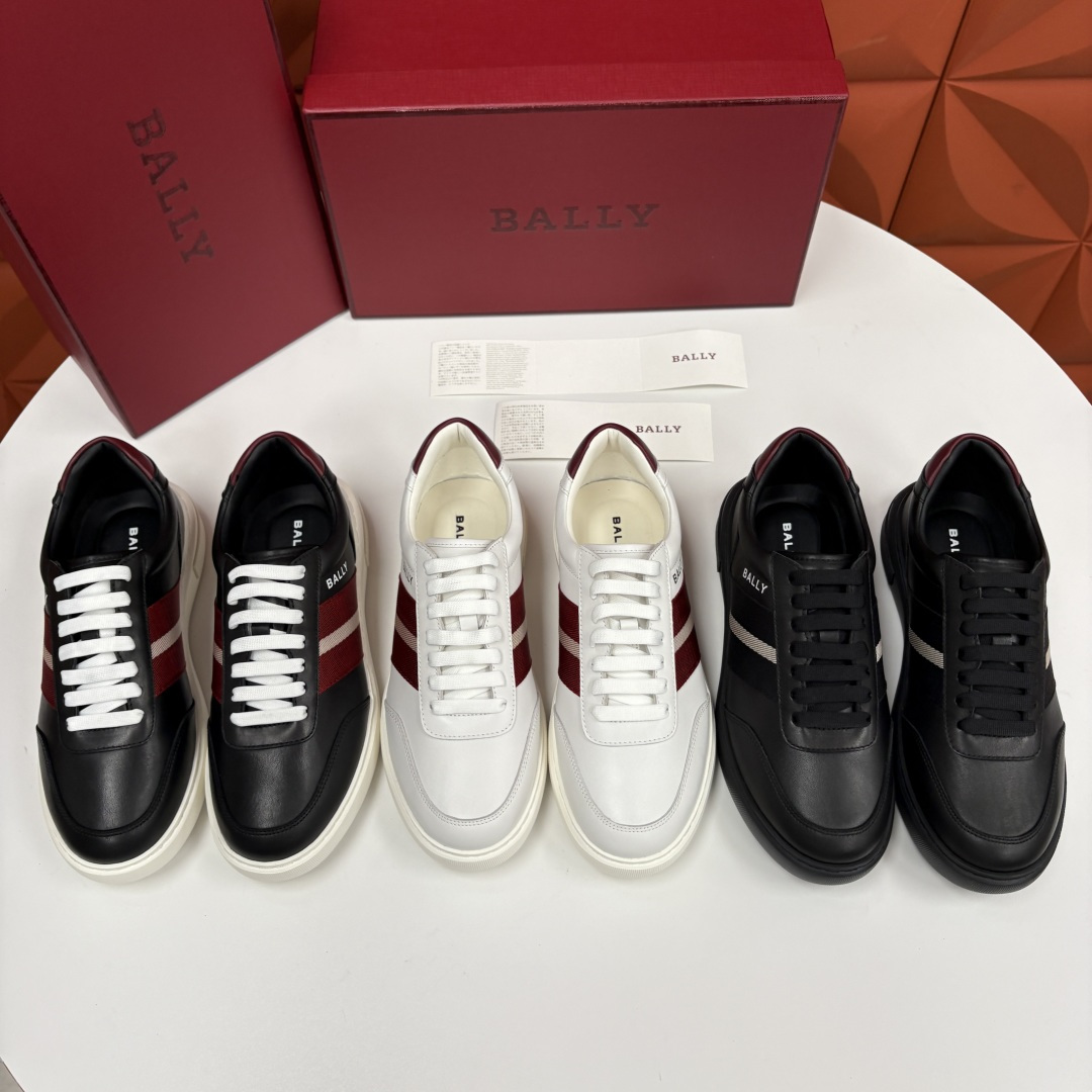 💋💍BL家 新款 巴-利 厚底运动鞋 厚底3.5厘米 轻便大底上脚一点也不厚重 非常轻便 采用进口牛皮打