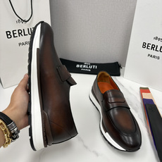 💋💍Berlut* 布鲁提 升级版第四代私模大底 Fast Track皮革乐福运动鞋 官方 16700 💋💍Berlut* 布鲁提 升级版第四代私模大底 Fast Track皮革乐福运动鞋 官方 16700