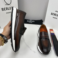 💋💍Berlut* 布鲁提 升级版第四代私模大底 Fast Track皮革乐福运动鞋 官方 16700 💋💍Berlut* 布鲁提 升级版第四代私模大底 Fast Track皮革乐福运动鞋 官方 16700