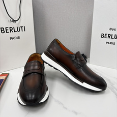 💋💍Berlut* 布鲁提 升级版第四代私模大底 Fast Track皮革乐福运动鞋 官方 16700 💋💍Berlut* 布鲁提 升级版第四代私模大底 Fast Track皮革乐福运动鞋 官方 16700