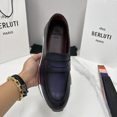 💋💍Berlut* 布鲁提 升级版第四代私模大底 Fast Track皮革乐福运动鞋 官方 16700 💋💍Berlut* 布鲁提 升级版第四代私模大底 Fast Track皮革乐福运动鞋 官方 16700