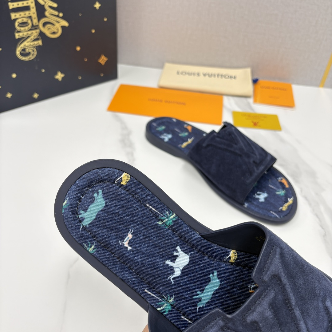 💋💍L家夏季新品  路易-威登    L*V  PORTOFINO 凉拖   官方   7,050   